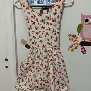 Polo by Ralph Lauren Kids Dress - White with Pink and Green Floral